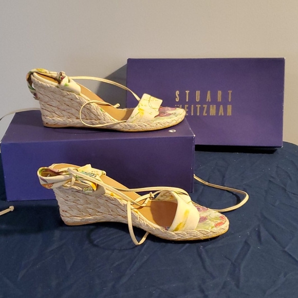 Stuart Weitzman Wedge Sandals size 8